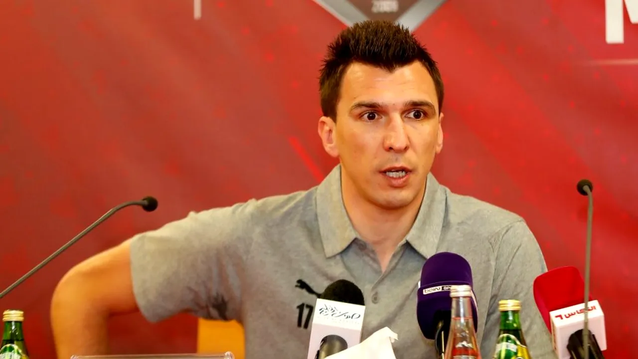 Mario Mandzukic, prezentat la Al-Duhail! A primit un cadou straniu din partea qatarezilor