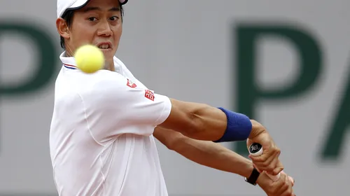 Kei Nishikori, eliminat în primul tur la Roland Garros