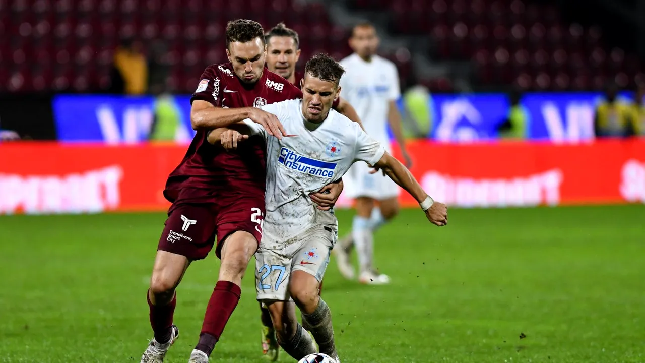 Liga 1: „Derby” de totul sau nimic pentru „roș-albaștri” » FCSB – CFR Cluj se joacă și la cota 2.00 »»