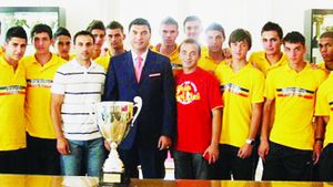 Titlu de 25.000 â‚¬! Borcea a premiat juniorii B ai clubului