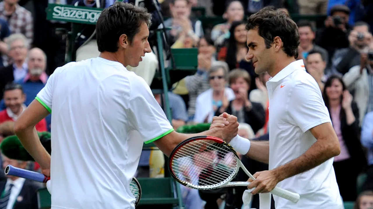 Încă o mare surpriză la Wimbledon! Roger Federer, eliminat de numărul 116 mondial
