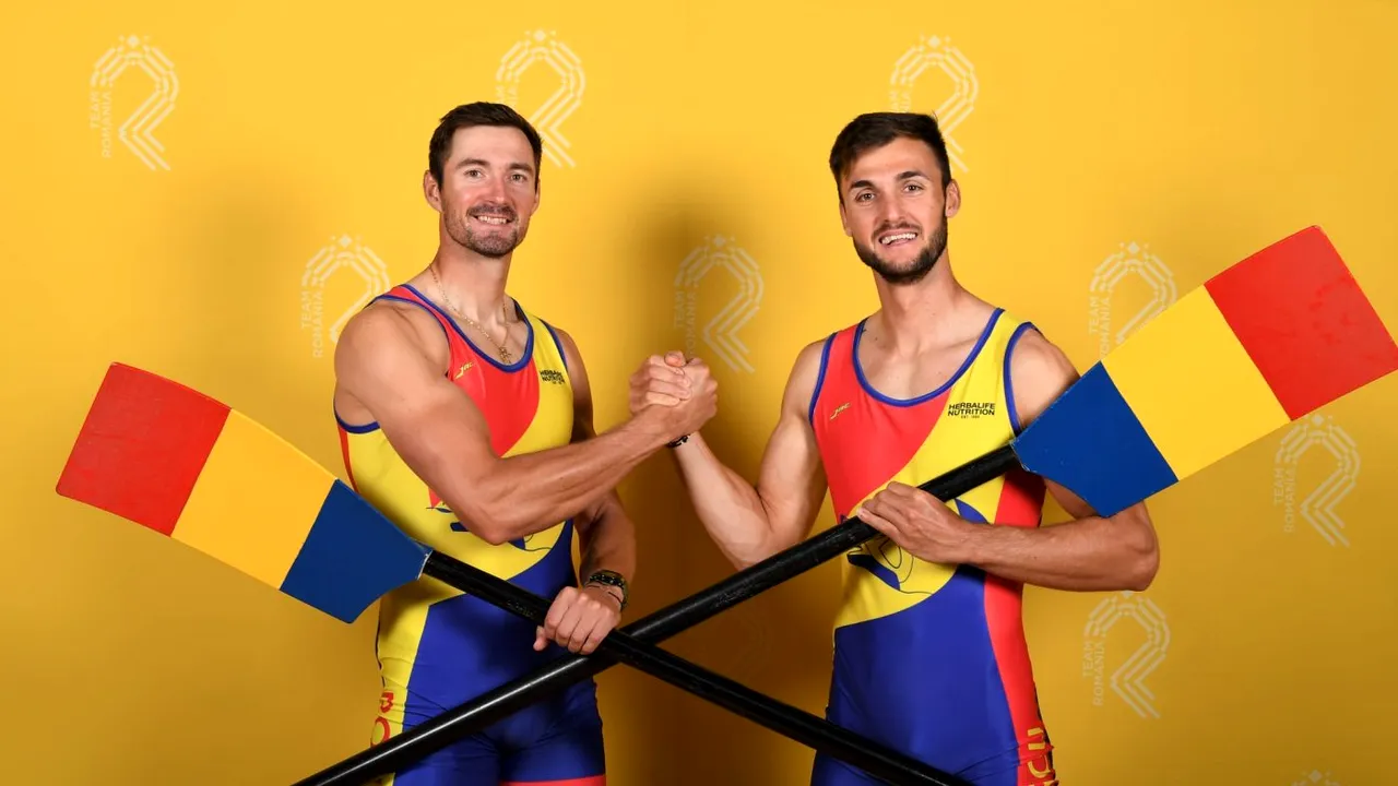 Marius Cozmiuc și Ciprian Tudosă au cucerit medalia de argint la Jocurile Olimpice de la Tokyo, în proba de dublu rame