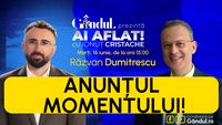 „Ai Aflat! cu Ionuț Cristache” începe marți, 16 iunie, de la ora 15.00, live pe Gândul. Invitat: Răzvan Dumitrescu