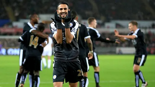 Riyad Mahrez, desemnat jucătorul anului în Premier League! Atacantul lui Leicester, primul fotbalist african care obține această distincție