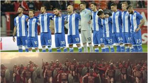 Au înnebunit oltenii: se văd cei mai buni din lume! :) Cum prezintă CSU meciul cu AC Milan: "A doua cea mai mare echipă din lume va avea onoarea să joace cu prima!" Mesajul postat pe Facebook