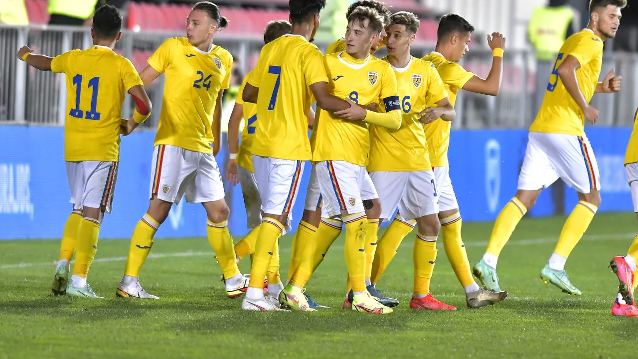 România U20 - Portugalia U20 2-1. Ștefan Baiaram și Robert Mustacă întorc soarta meciului și aduc prima victorie pentru selecționerul Bogdan Lobonț!