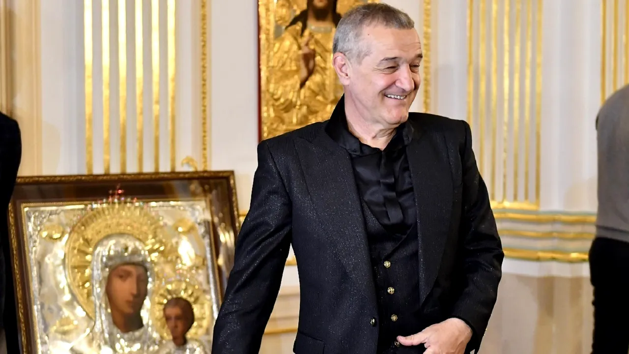 Gigi Becali a luat microfonul, în direct, și a început să cânte muzică machedonească. Imagini de colecție: miliardarul a dansat și i-a făcut praf pe tinerii care nu au ținut ritmul cu el: „Parcă sunt ciungi! Pune, bă, piciorul, pac-pac”