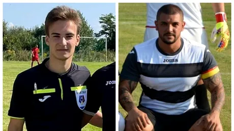 Se întâmplă în județul Brașov! Fotbalist bătăuș, suspendare record după ce a lovit arbitrul. ”Un inconștient! Merita suspendat pe viață!”