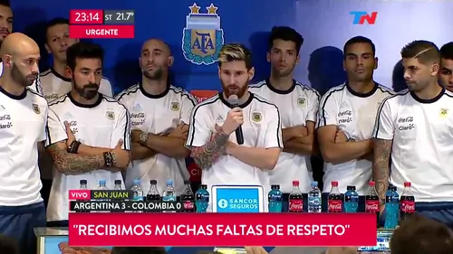 Messi și colegii din națională intră în silenzio stampa! VIDEO | Cum au apărut jucătorii Argentinei în fața presei după victoria care i-a urcat pe locul de baraj pentru CM 2018