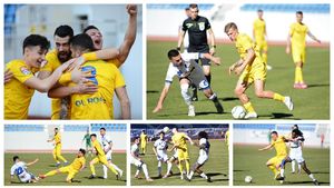 Pandurii - Petrolul sau meciul de-a șoarecele și pisica! Echipa lui Viorel Moldovan s-a jucat cu elevii lui Călin Cojocaru și a urcat pe podium: ”Promovarea se obține împotriva echipelor mici”