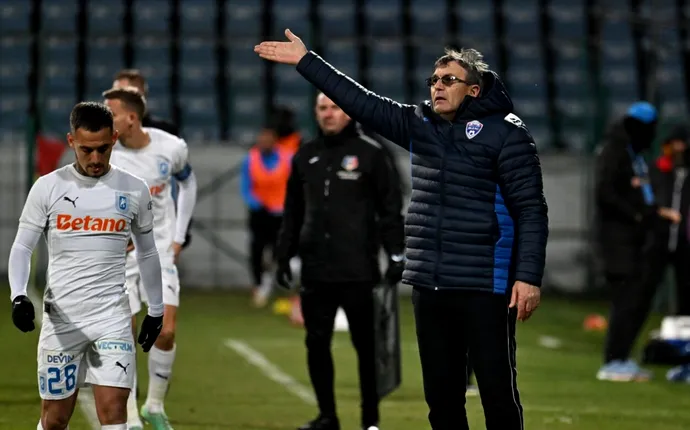 Eugen Neagoe a luat foc după Gloria Buzău – Universitatea Craiova 0-2: „Cu vrăjeală și minciuni nu poți să faci nimic!”