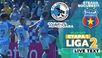 Corvinul și Steaua dau start play-off-ului Ligii 2. Partida de la Hunedoara începe la ora 12:30