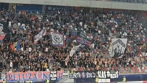 Moment copleşitor în FCSB - Virtus, care nu s-a văzut la TV! Ce s-a întâmplat când fanii roş-albaştrilor au început să îi strige numele lui Federico Piovaccari