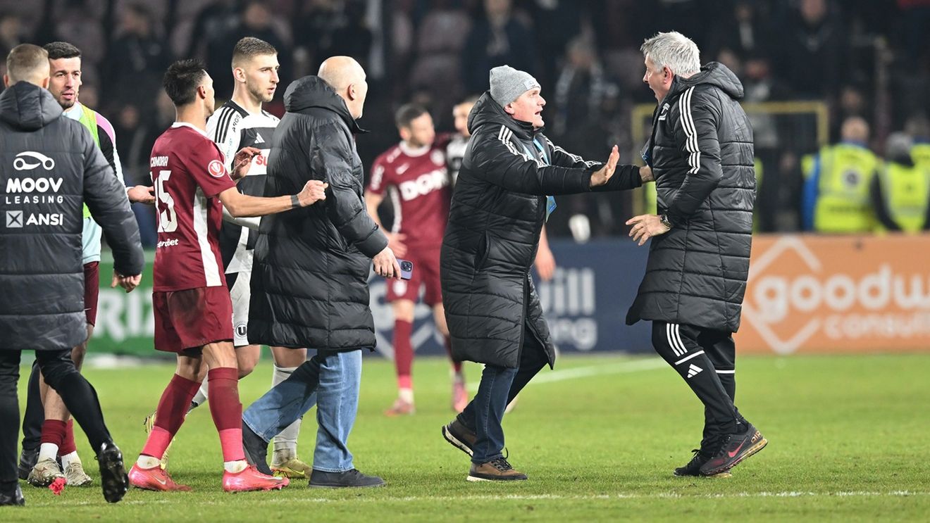 Decizia luată de CFR Cluj după ce Bergodi nu și-a cerut scuze pentru bătaia cu Muhar și Cordea