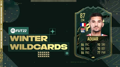 Seria Winter Wildcards revine cu un super card în FIFA 22!