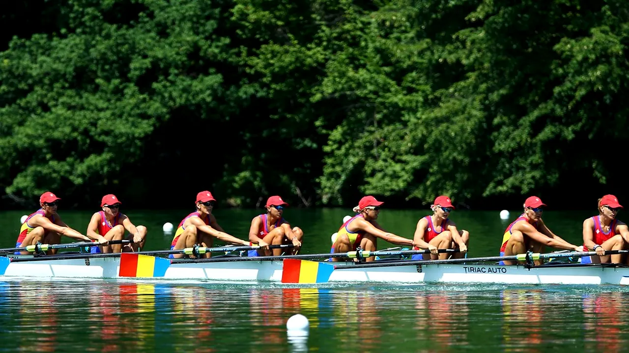 Trei finale pentru ambarcațiunile tricolore la Cupa Mondială de canotaj de la Lucerna