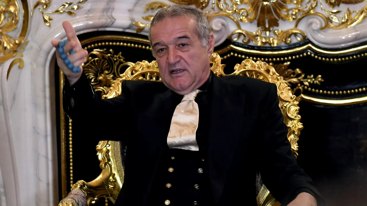 „Băi, treci! Hai, treci”. Gigi Becali, scos din sărite de gunoierii de la Palat