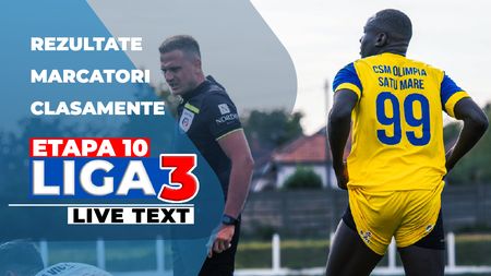 Liga 3, etapa 10 | Unirea Alba Iulia bate liderul ACS Mediaș, FC Bihor se încurcă cu Peciu Nou. CS Afumaţi a pierdut primul joc în acest sezon, CSM Focșani a încasat-o din nou. Ghiroda a obținut scorul rundei