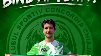 Concordia Chiajna și-a luat mijlocaș din SuperLiga României. Darius Ghindovean, adus sub formă de împrumut