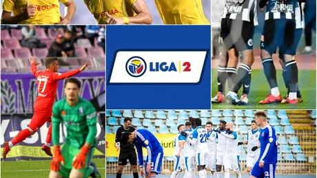 Final de an aglomerat pentru echipele din Liga 2.** FRF a stabilit programul meciurilor și televizărilor ultimelor patru etape din 2018. Runda a 18-a debutează joi, cu Petrolul - UTA