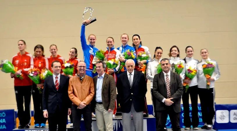 GALERIE FOTO: Al doilea podium pentru România în 2014 în Cupa Mondială la spadă feminin: bronz la Barcelona