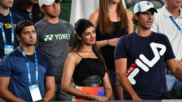„Cea mai frumoasă femeie pe care am văzut-o vreodată!" Soția unui tenismen cunoscut a atras toate privirile în tribune la Australian Open | FOTO