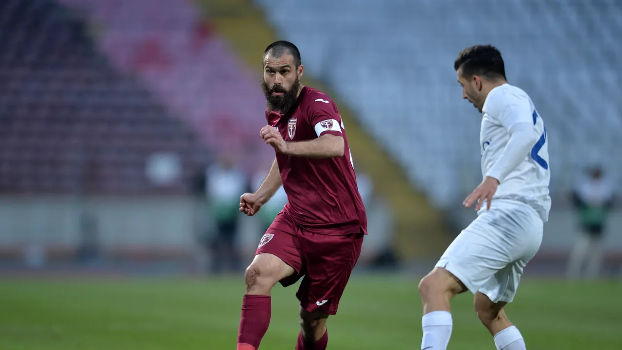 FC Voluntari - CSM Poli Iași 0-1. Golubovic marchează cu o execuție de mare atacant iar moldovenii obțin prima victorie din 2017