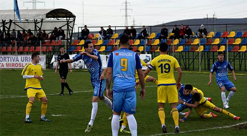 Miroslava și-a condolidat prezența pe podiumul Seriei 1 după victoria in extremis cu Aerostar.** Ieșenii se concentrează acum pe promovare