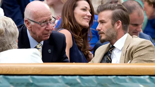 David Beckham, mesaj plin de emoție după ce Sir Bobby Charlton a murit: „Am fost numit după tine. Datorită ție am avut oportunitatea să joc la Manchester United”