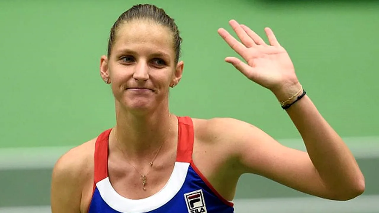 Surpriză de proporții la Dubai: Karolina Pliskova, OUT după ce a condus cu 5-1 în decisiv. Reacția cehoaicei:  