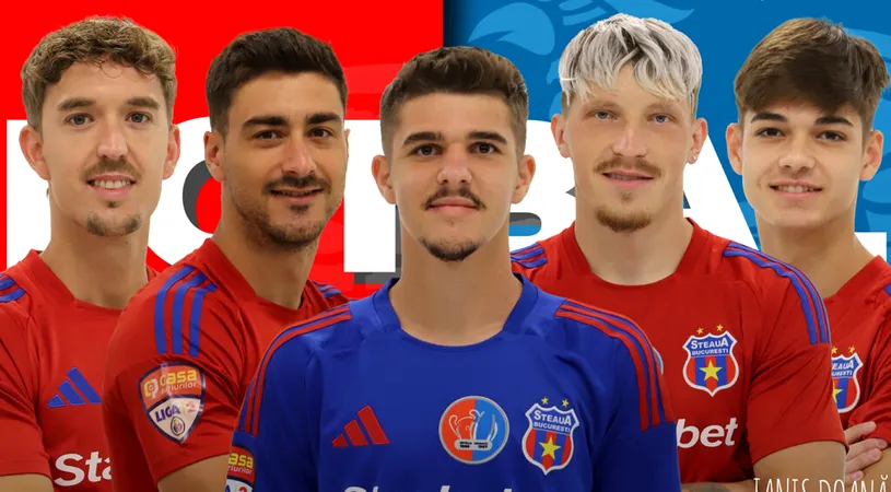 Cinci noi achiziții la Steaua: doi de la Reșița, unul de la Petrolul și doi jucători din Spania! Unul dintre iberici a fost coleg cu Hanca în Polonia