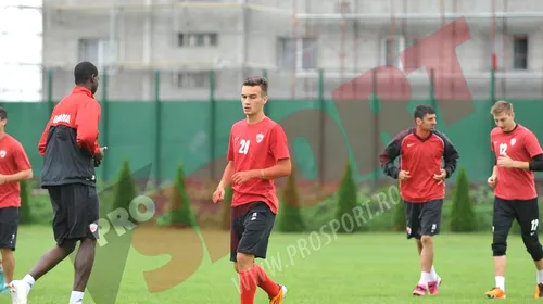 FOTO: Mulțescu a testat un jucător de 18 ani de la FC Bihor