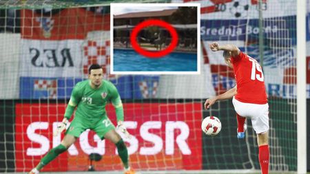 VIDEO | Momente incredibile în Brazilia. Drmic, aproape de o accidentare gravă