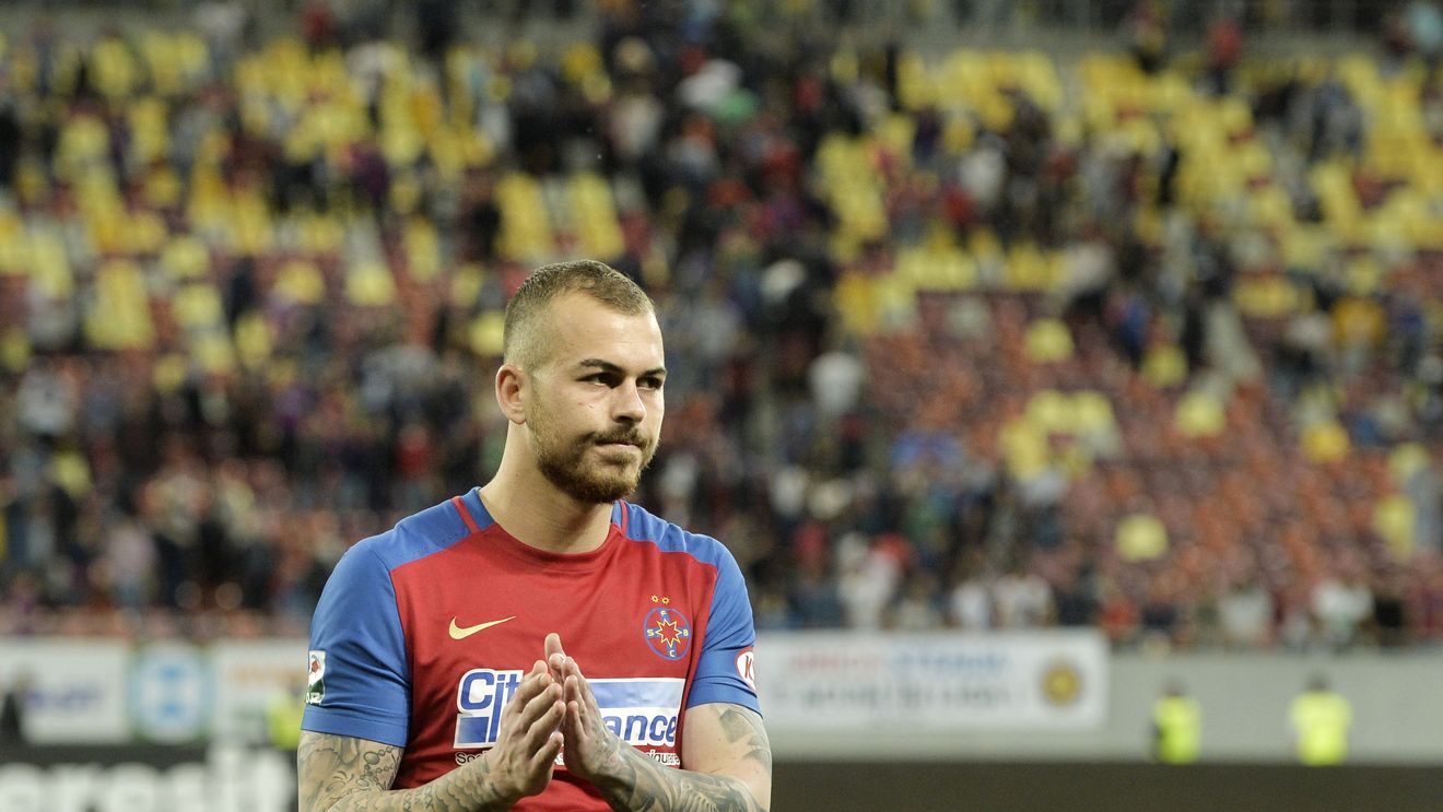 Denis Alibec, demoralizat după ce FCSB  a ratat titlul în detrimentul Viitorului. Cu toate acestea, căpitanul roș-albaștrilor aprinde speranțele fanilor: "Sper ca la anul să cântăm împreună "Campionii, campionii..."