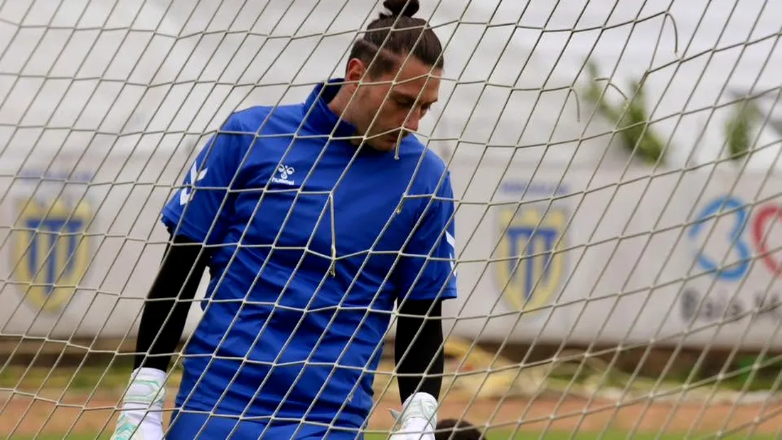 Răzvan Began s-a întors în Liga 2! Portarul, chemat să apere o nou-promovată