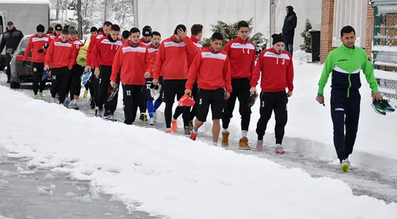 Nicolae Dică a ales 23 de jucători pentru cantonamentul de la stadion.** Antrenorul SCM-ului a renunțat la doi alb-violeți