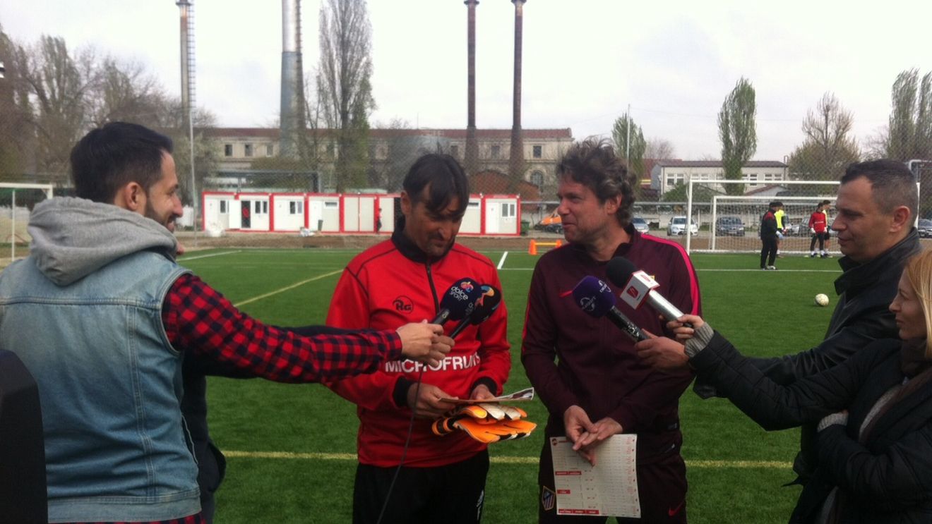 Din vremea lui Ceaușescu. "Ce noroc pe noi, să mergem în Oman". Colaborare unică în România între Tene și Răducioiu: ce cadou i-a făcut antrenorul de portari de la FCSB fostului coleg de la Dinamo cu ocazia inaugurării noului proiect FOTO 