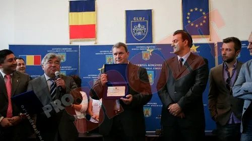 FOTO CFR premiată de Prefectura Cluj