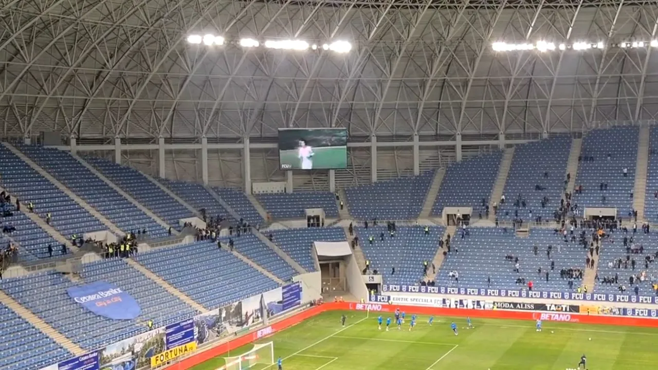 Primele incidente în tribunele stadionului „Ion Oblemenco” + O persoană, cu probleme medicale, a murit la spital | FOTO&VIDEO EXCLUSIV