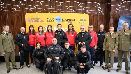 Ana Bogdan: „Sunt un exemplu pentru noi!". Sportivii Invictus le-au emoționat pe fetele de la Fed Cup