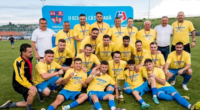 Lupta pentru titlu în Liga 4 Sălaj s-a încheiat! Localitatea cu cea mai modernă bază sportivă din județ e campioană