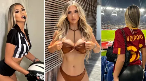 Idila care a surprins pe toată lumea: un fotbalist din Serie A a chemat-o la meci pe Tori Hubbard, cel mai de succes model de pe Tik-Tok: „Sunt aici să te văd câștigând” | GALERIE FOTO