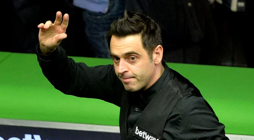 Legenda snookerului, Ronnie O'Sullivan, vine în România!