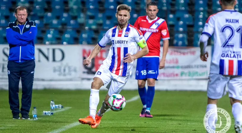 Ionuț Neagu știe unde s-a făcut diferența în SC Oțelul – Gloria Buzău: ”A fost un oarecare confort”. Căpitanul gălățenilor a comentat oscilațiile de formă ale echipei