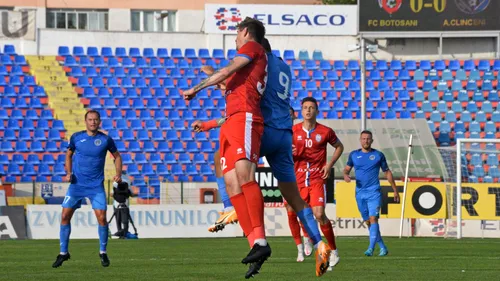 FC Botoșani - Academica Clinceni 2-1! Video Online etapa 3 din play-off. Dubla lui Fili aduce prima victorie pentru Marius Croitoru