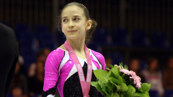 Gimnasta Andreea Munteanu, locul 3 în finala la bârnă de la Cupa Mondială de la Cottbus