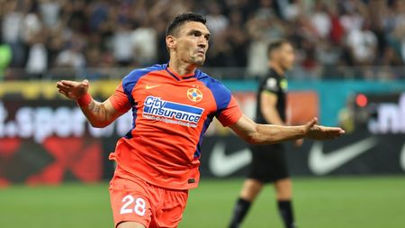 Claudiu Keșeru, modest după victoria din derby-ul FCSB - Dinamo. „A fost minunat! Încerc să țin ritmul cu cei tineri, nu mai am 20 de ani!”