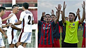 "Cinci le dă Steaua!" După ce au jucat cu Academia Rapid și Steaua, dinamoviștii lui Badea spun că diferența este uriașă: "Ai lui Lăcă sunt mai omogeni, mai tineri, mai bine pregătiți. Academia n-are nicio șansă"