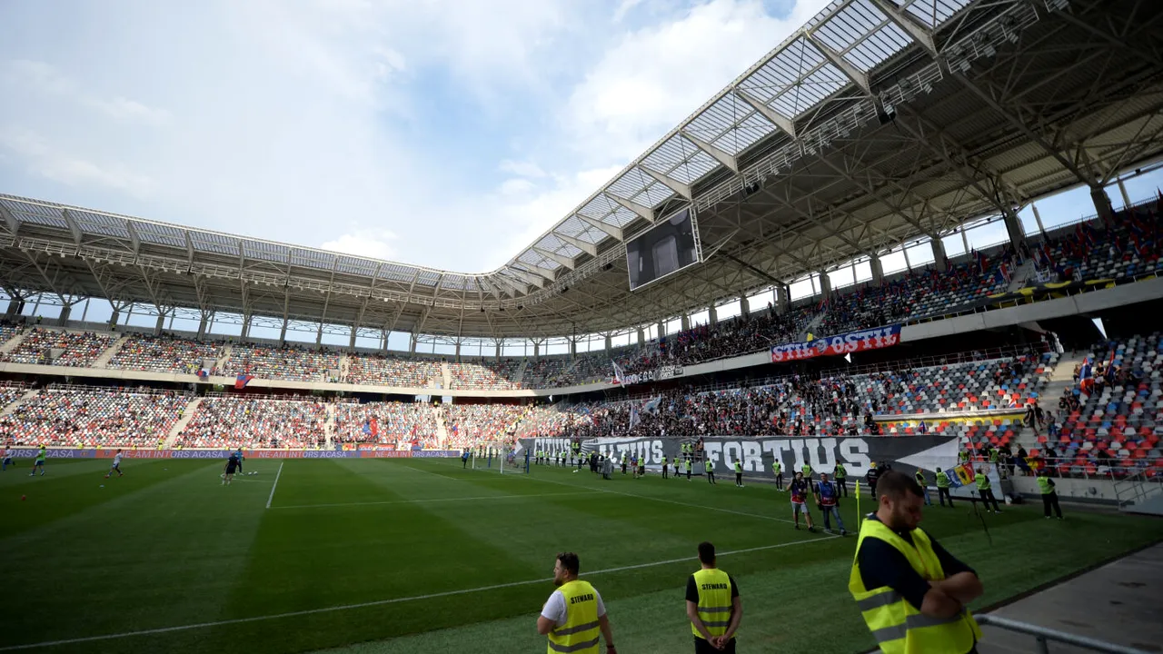 FCSB vrea să joace „finala” cu CFR Cluj pe stadionul „Steaua”. „De ce să nu fim lăsați? Sunt cam goale tribunele la meciurile din Liga 2”