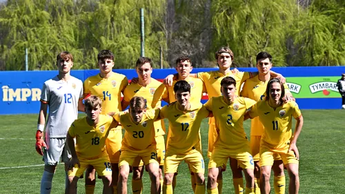 România U17, eșec dureros în ziua în care întâlnim Columbia la Madrid! Am ratat calificarea la Euro